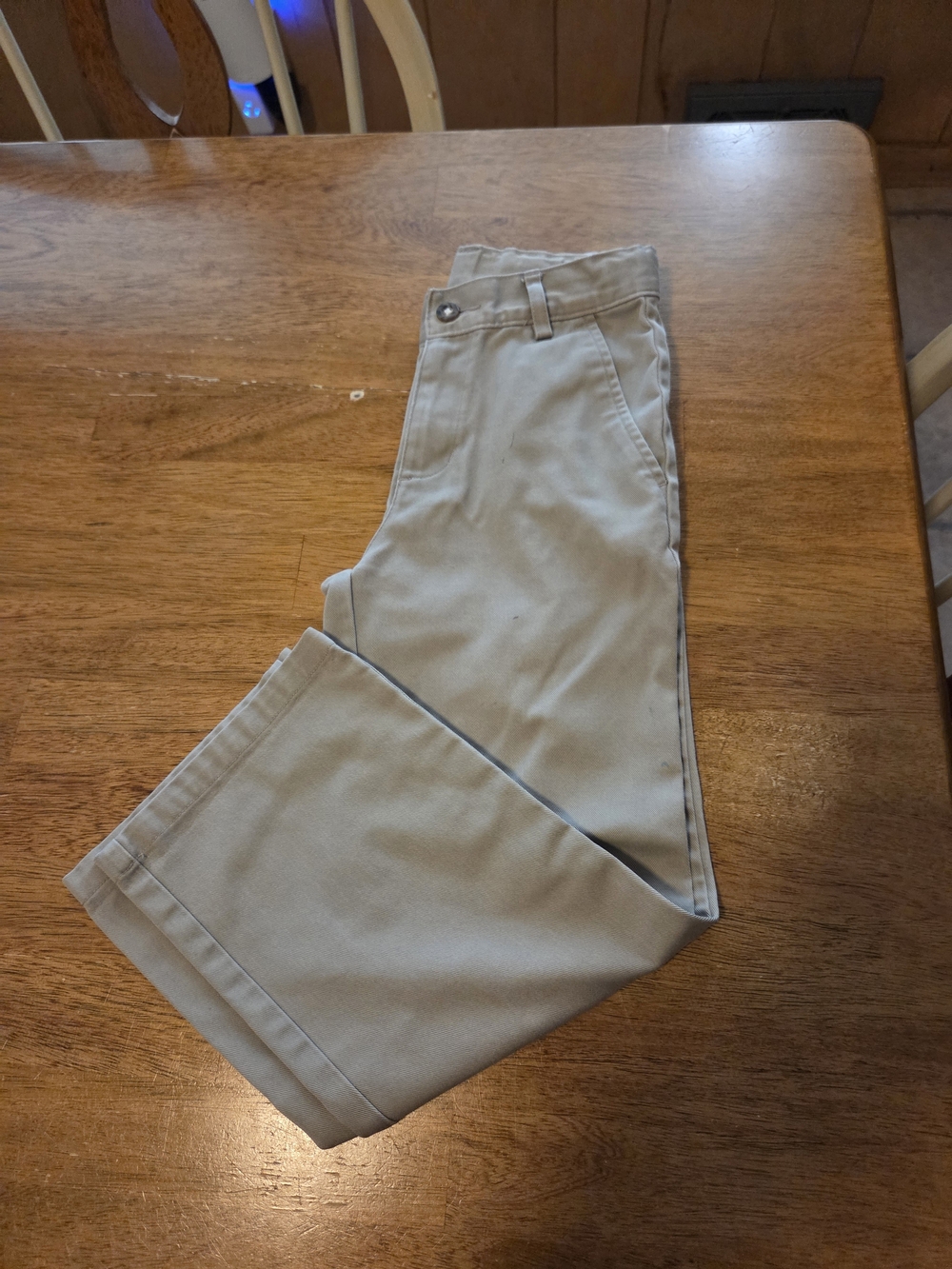 Kids Tan Casual Chino Pants - Classic Everyday Bottoms